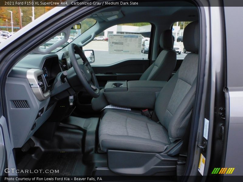 Carbonized Gray / Medium Dark Slate 2021 Ford F150 XL SuperCrew 4x4