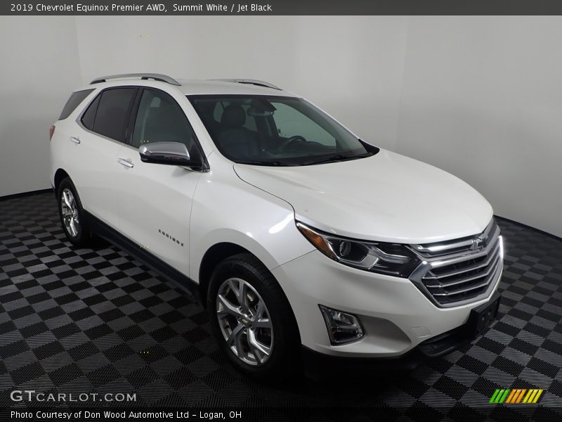 Summit White / Jet Black 2019 Chevrolet Equinox Premier AWD