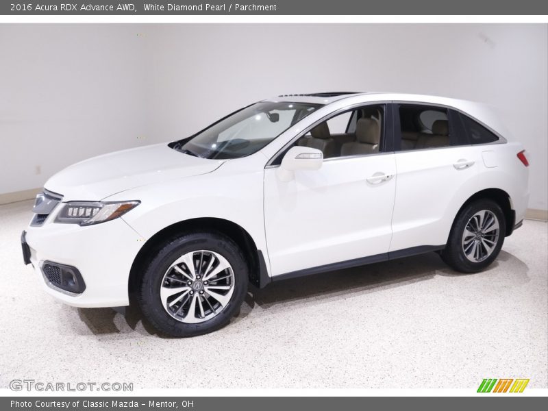 White Diamond Pearl / Parchment 2016 Acura RDX Advance AWD