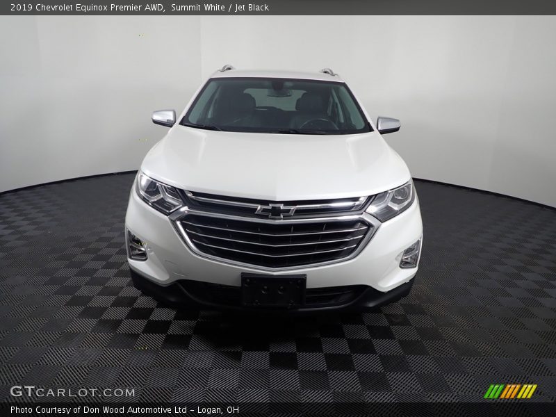 Summit White / Jet Black 2019 Chevrolet Equinox Premier AWD