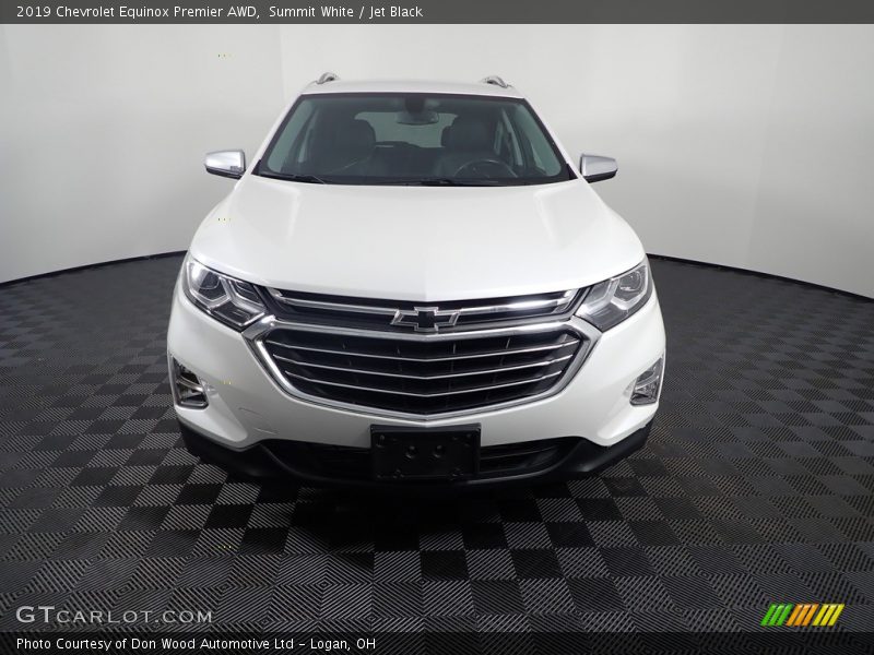 Summit White / Jet Black 2019 Chevrolet Equinox Premier AWD