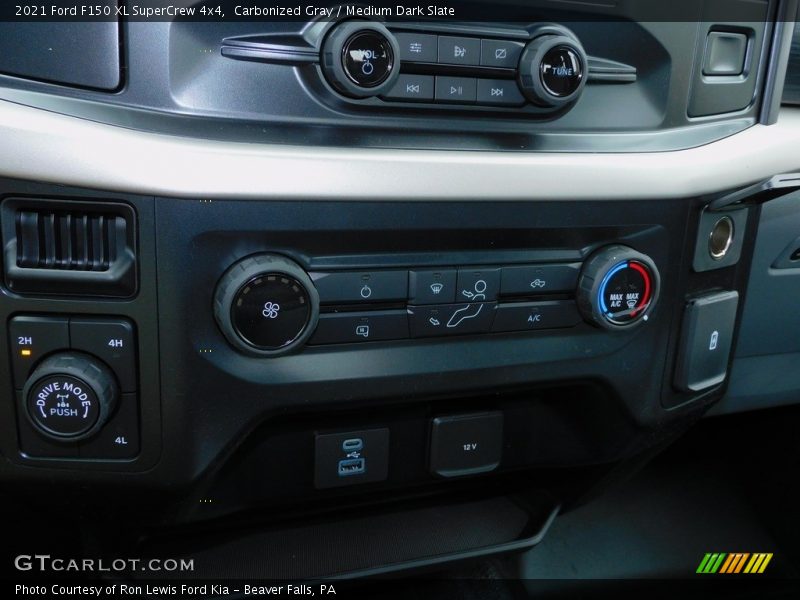 Carbonized Gray / Medium Dark Slate 2021 Ford F150 XL SuperCrew 4x4