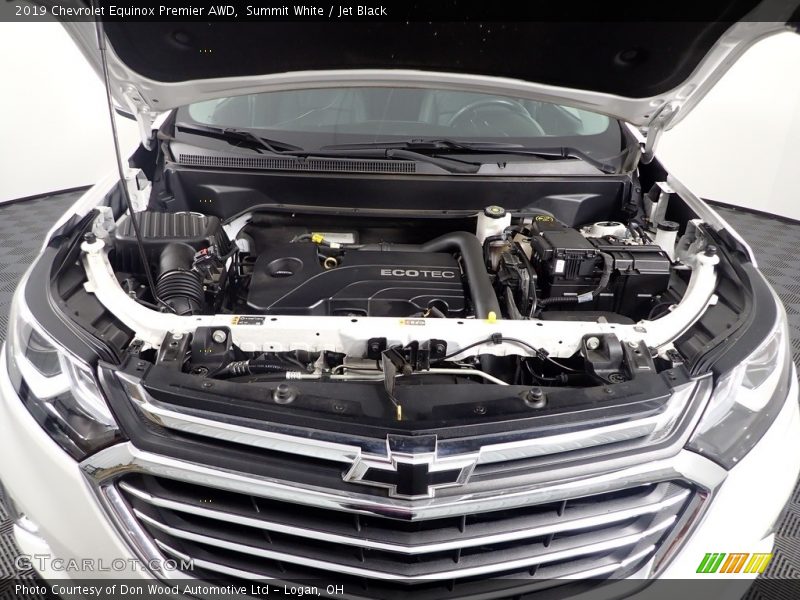 Summit White / Jet Black 2019 Chevrolet Equinox Premier AWD