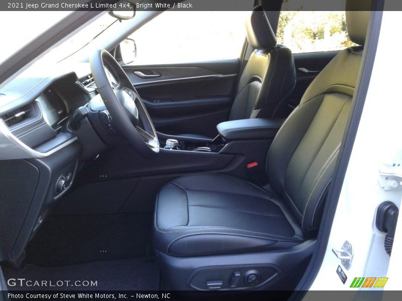 Bright White / Black 2021 Jeep Grand Cherokee L Limited 4x4