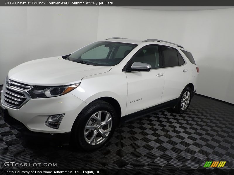 Summit White / Jet Black 2019 Chevrolet Equinox Premier AWD