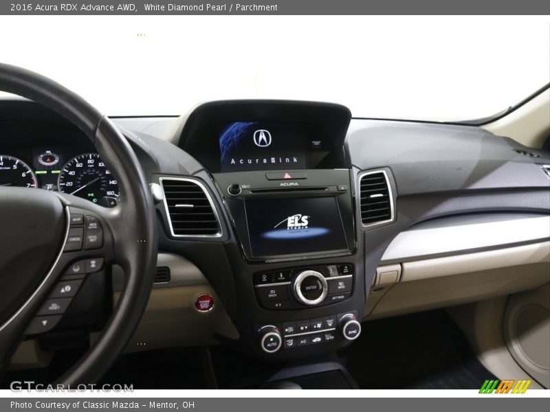 White Diamond Pearl / Parchment 2016 Acura RDX Advance AWD