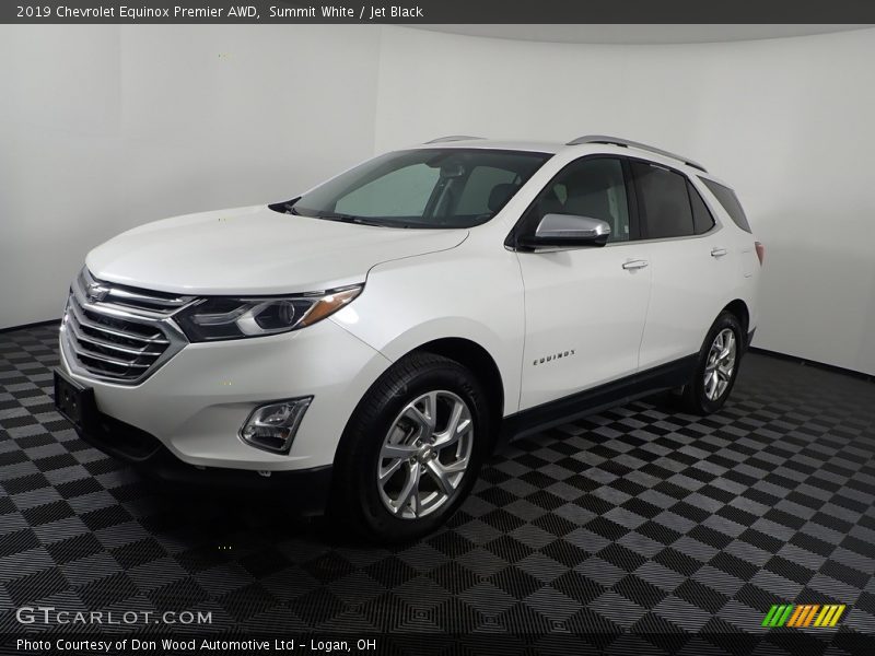 Summit White / Jet Black 2019 Chevrolet Equinox Premier AWD