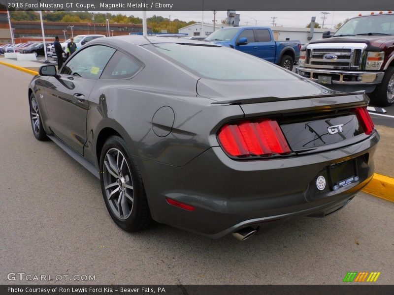 Magnetic Metallic / Ebony 2016 Ford Mustang GT Coupe
