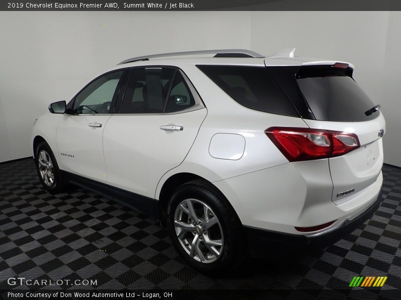 Summit White / Jet Black 2019 Chevrolet Equinox Premier AWD