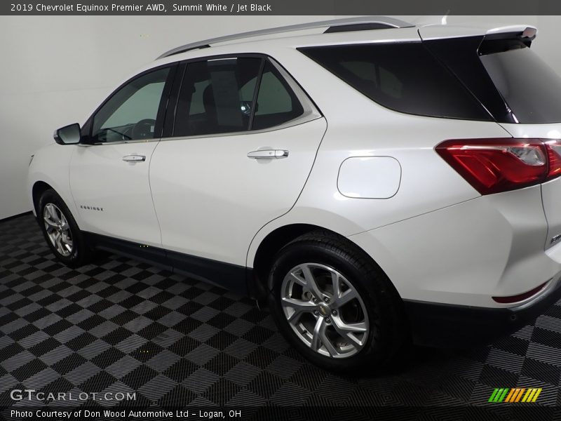 Summit White / Jet Black 2019 Chevrolet Equinox Premier AWD