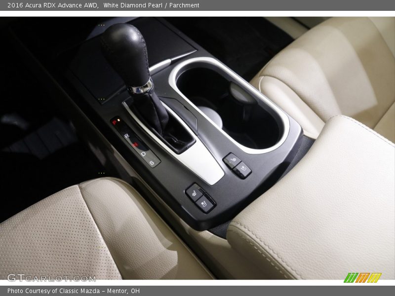 White Diamond Pearl / Parchment 2016 Acura RDX Advance AWD