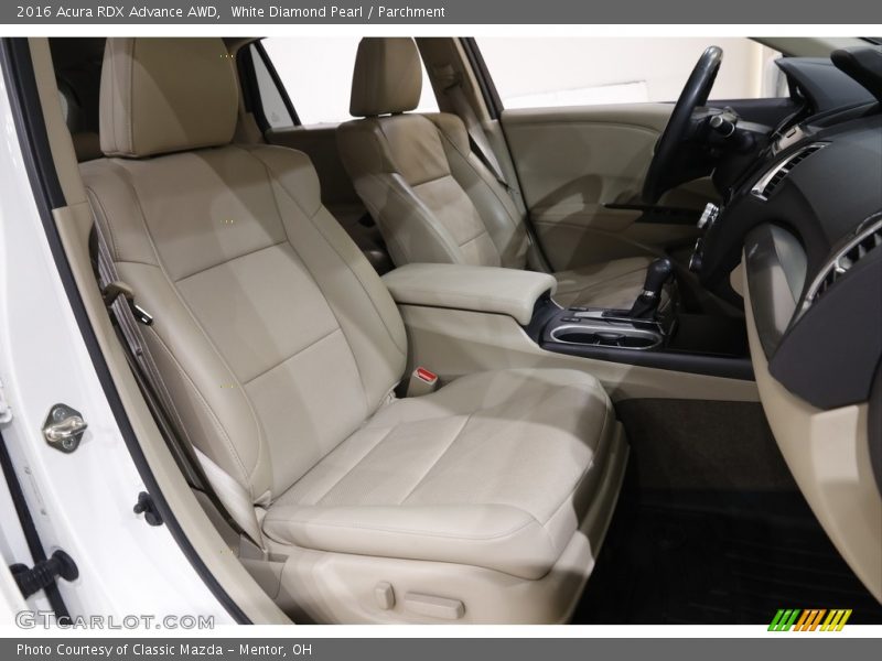 Front Seat of 2016 RDX Advance AWD