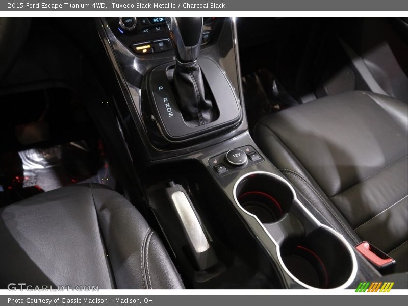 Tuxedo Black Metallic / Charcoal Black 2015 Ford Escape Titanium 4WD