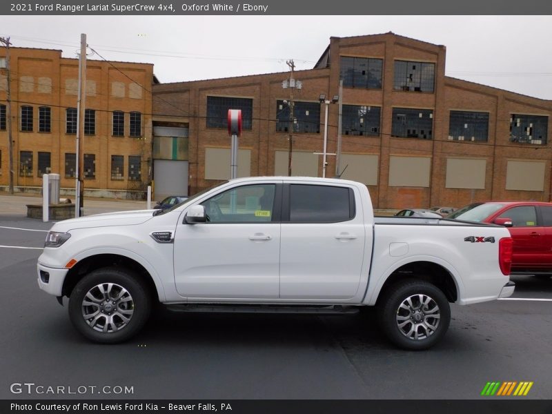  2021 Ranger Lariat SuperCrew 4x4 Oxford White