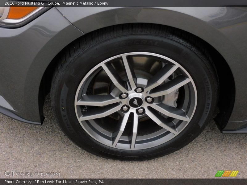 Magnetic Metallic / Ebony 2016 Ford Mustang GT Coupe