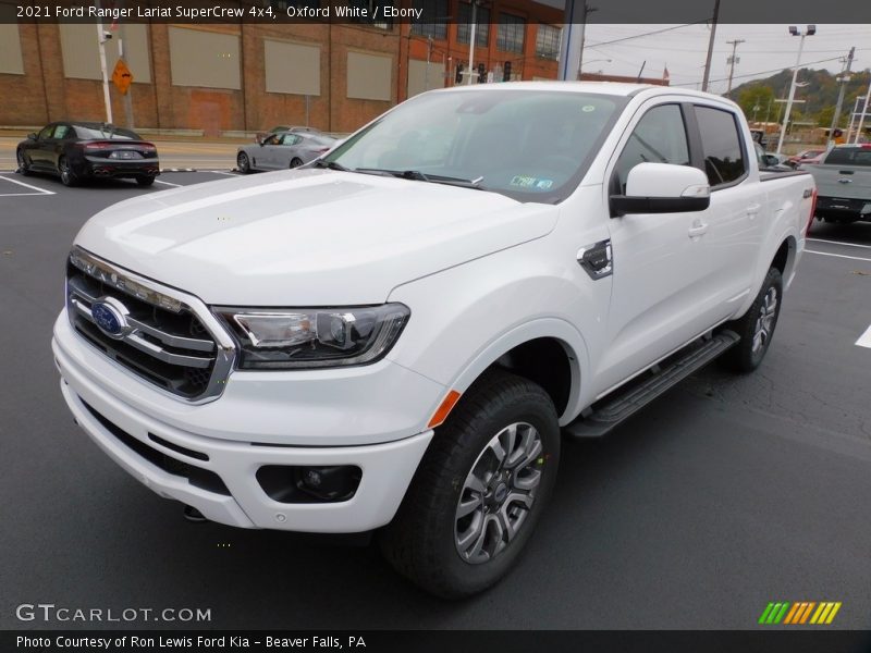 Front 3/4 View of 2021 Ranger Lariat SuperCrew 4x4