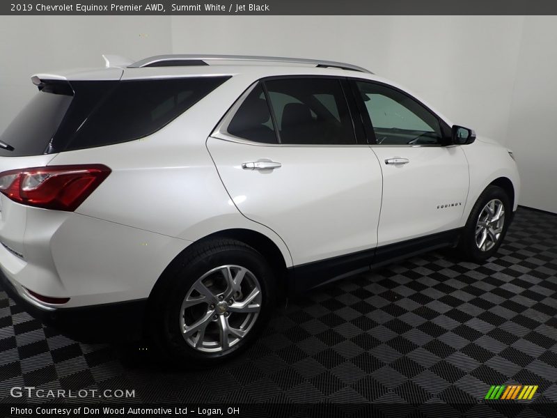 Summit White / Jet Black 2019 Chevrolet Equinox Premier AWD