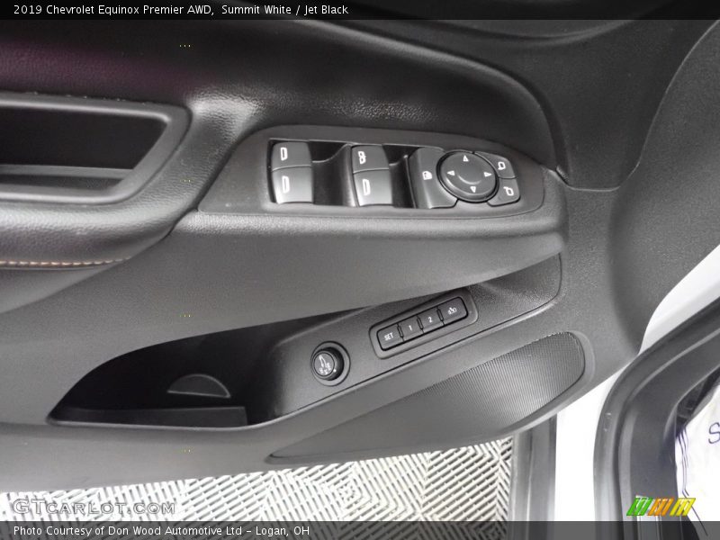 Summit White / Jet Black 2019 Chevrolet Equinox Premier AWD