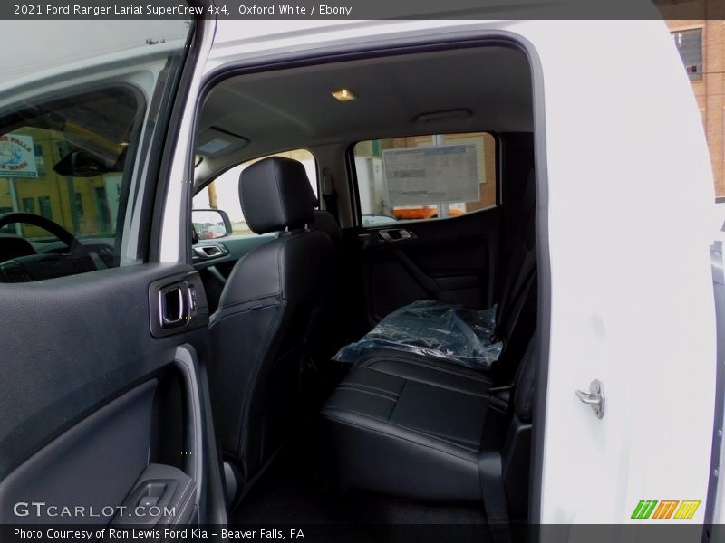 Oxford White / Ebony 2021 Ford Ranger Lariat SuperCrew 4x4