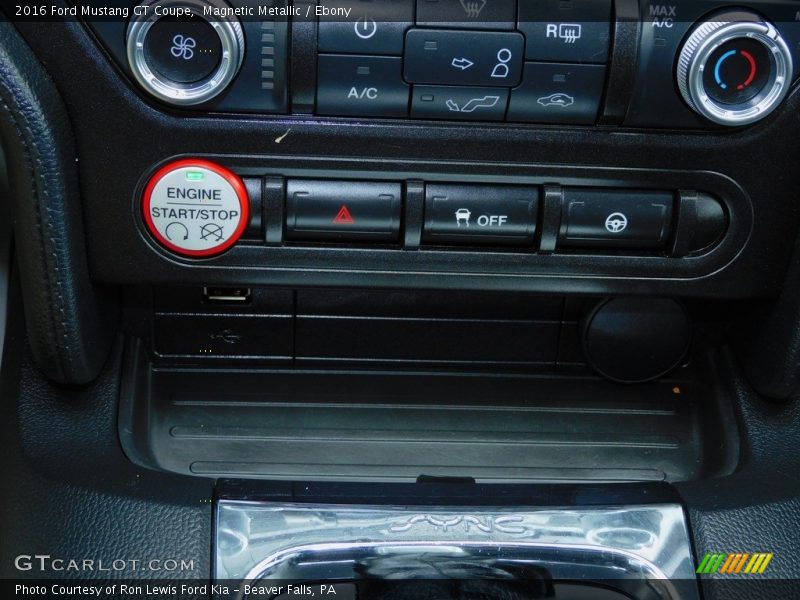 Magnetic Metallic / Ebony 2016 Ford Mustang GT Coupe