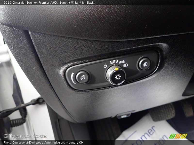 Summit White / Jet Black 2019 Chevrolet Equinox Premier AWD