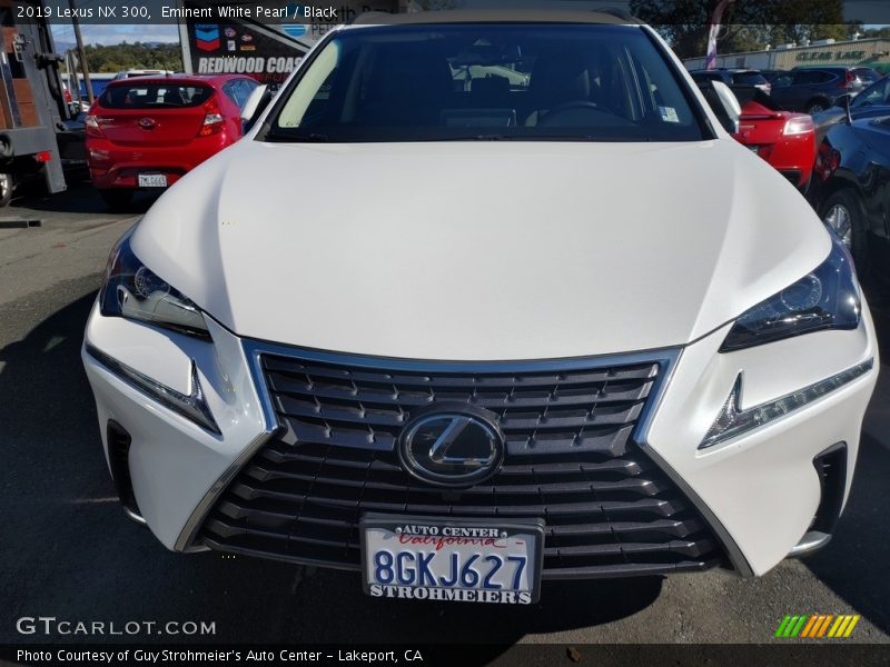 Eminent White Pearl / Black 2019 Lexus NX 300