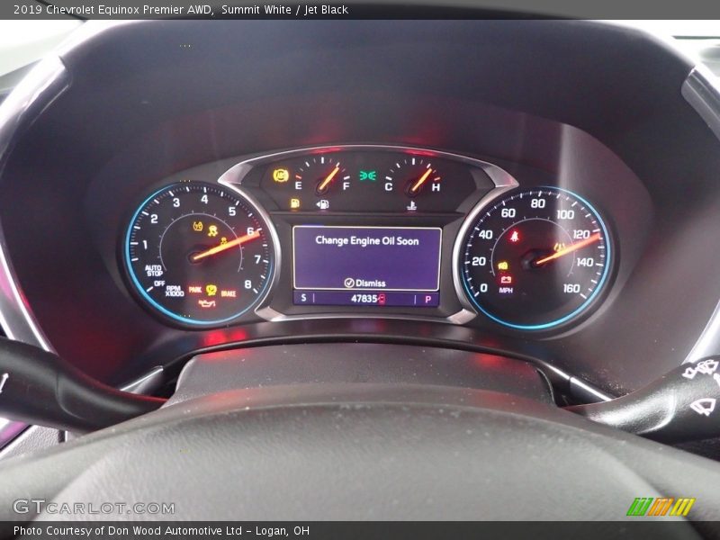 Summit White / Jet Black 2019 Chevrolet Equinox Premier AWD