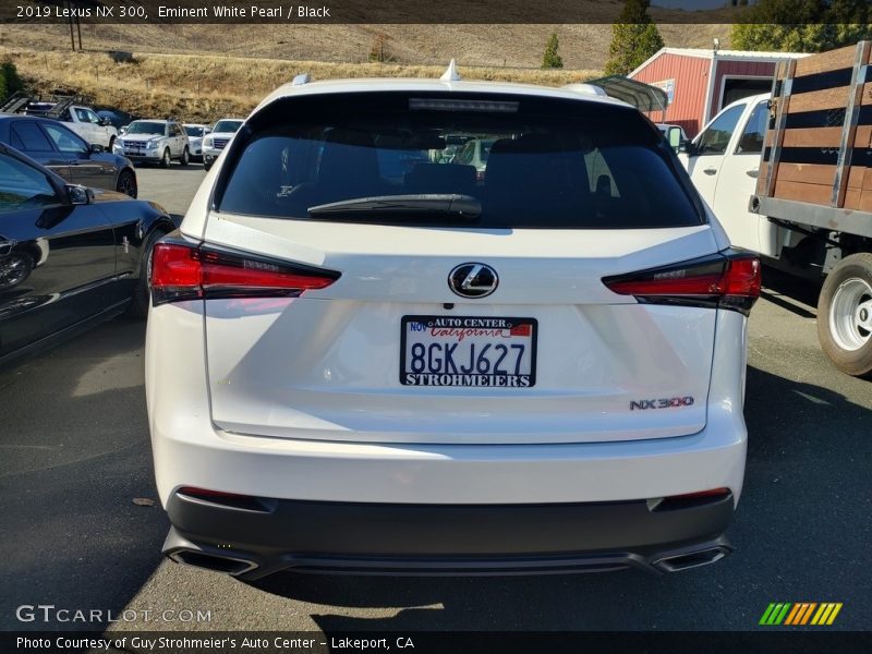 Eminent White Pearl / Black 2019 Lexus NX 300