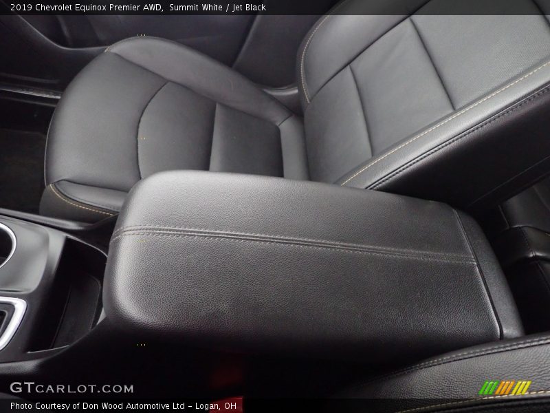 Summit White / Jet Black 2019 Chevrolet Equinox Premier AWD