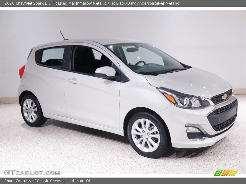 Toasted Marshmallow Metallic / Jet Black/Dark Anderson Silver Metallic 2020 Chevrolet Spark LT