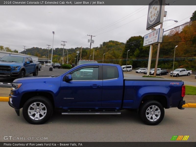  2016 Colorado LT Extended Cab 4x4 Laser Blue