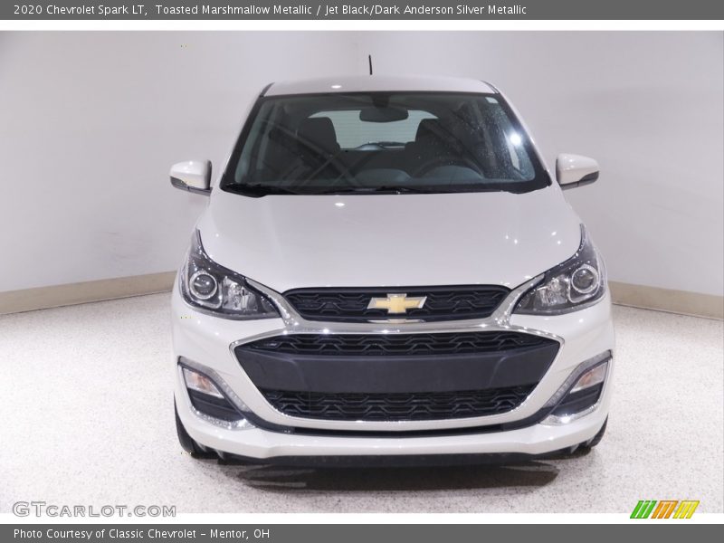 Toasted Marshmallow Metallic / Jet Black/Dark Anderson Silver Metallic 2020 Chevrolet Spark LT