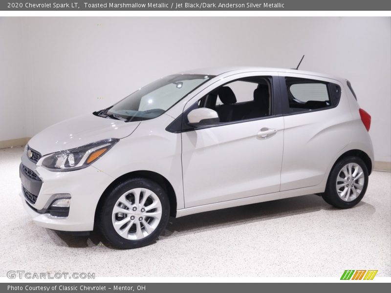 Toasted Marshmallow Metallic / Jet Black/Dark Anderson Silver Metallic 2020 Chevrolet Spark LT