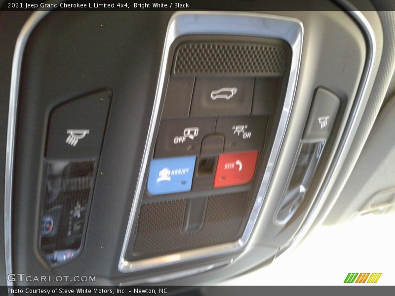 Bright White / Black 2021 Jeep Grand Cherokee L Limited 4x4