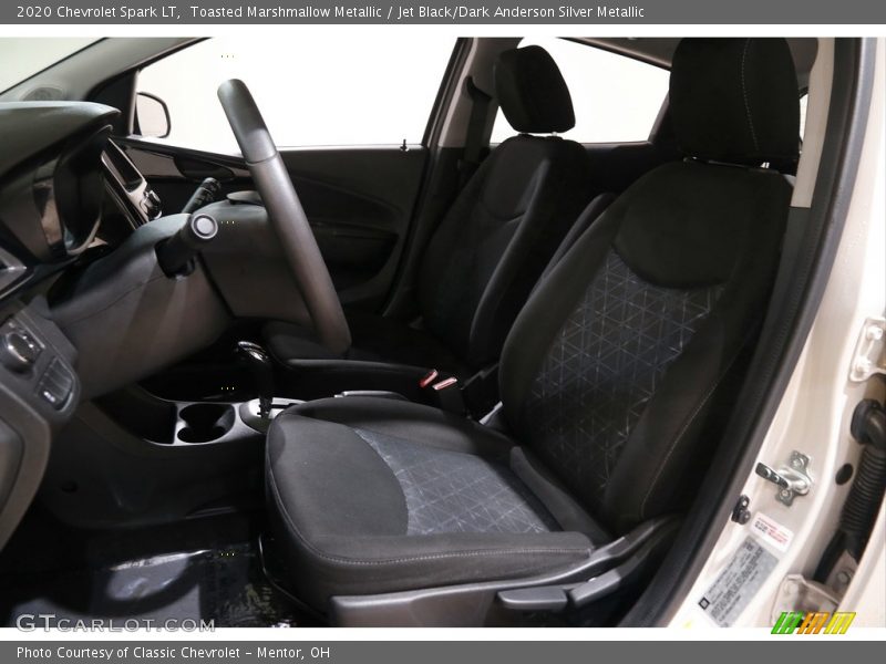 Toasted Marshmallow Metallic / Jet Black/Dark Anderson Silver Metallic 2020 Chevrolet Spark LT