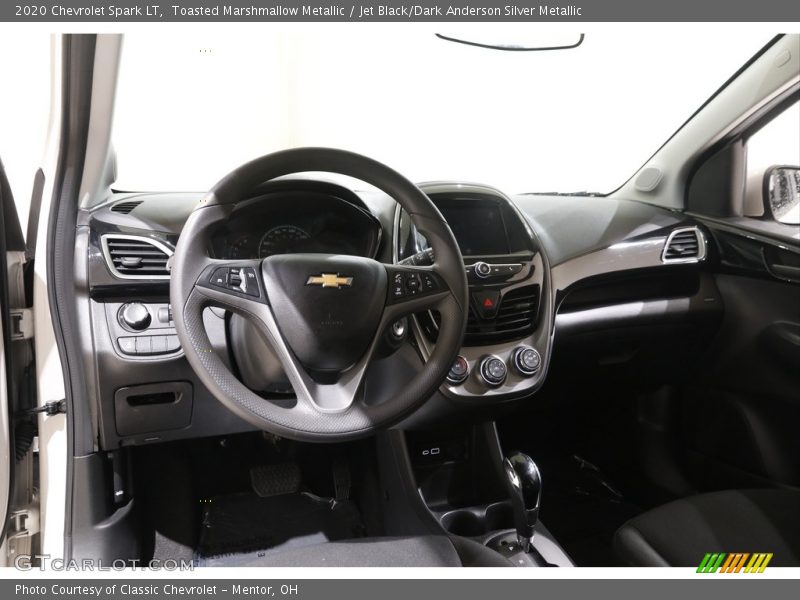 Toasted Marshmallow Metallic / Jet Black/Dark Anderson Silver Metallic 2020 Chevrolet Spark LT