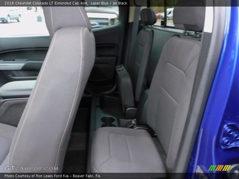 Rear Seat of 2016 Colorado LT Extended Cab 4x4