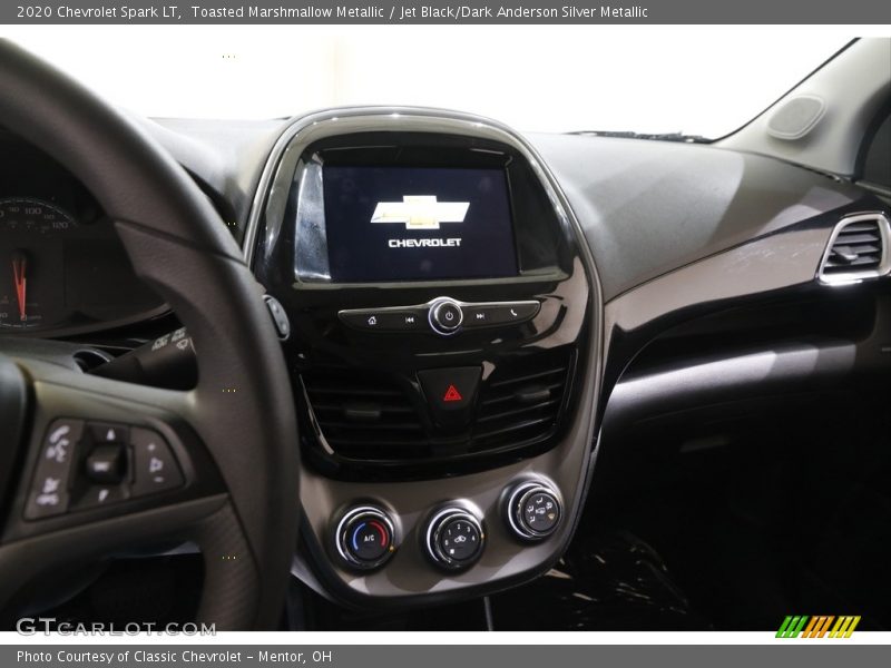 Toasted Marshmallow Metallic / Jet Black/Dark Anderson Silver Metallic 2020 Chevrolet Spark LT