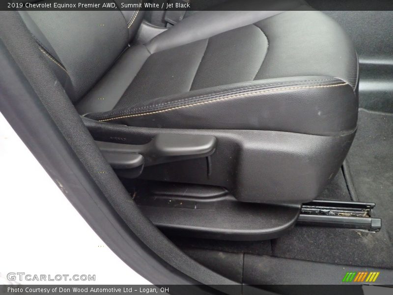 Summit White / Jet Black 2019 Chevrolet Equinox Premier AWD