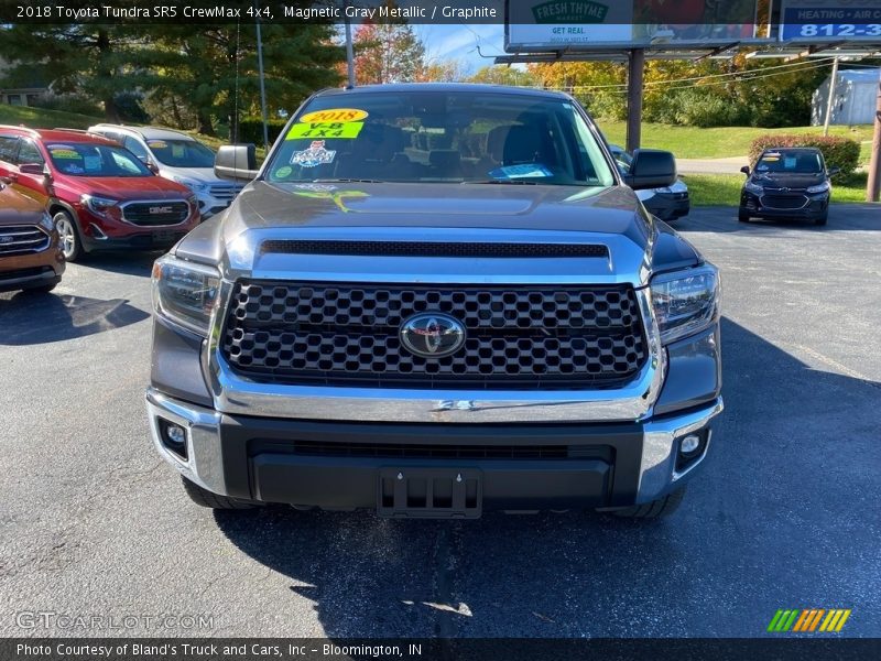 Magnetic Gray Metallic / Graphite 2018 Toyota Tundra SR5 CrewMax 4x4