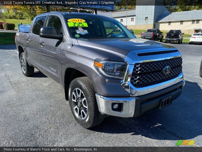 Magnetic Gray Metallic / Graphite 2018 Toyota Tundra SR5 CrewMax 4x4