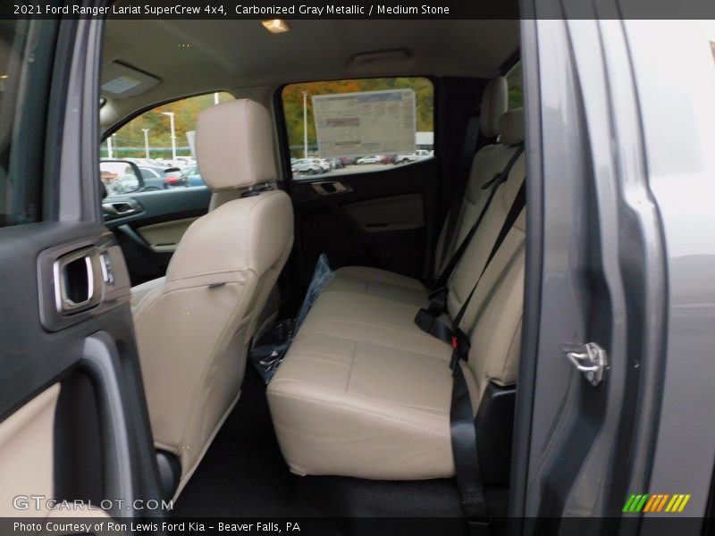 Carbonized Gray Metallic / Medium Stone 2021 Ford Ranger Lariat SuperCrew 4x4