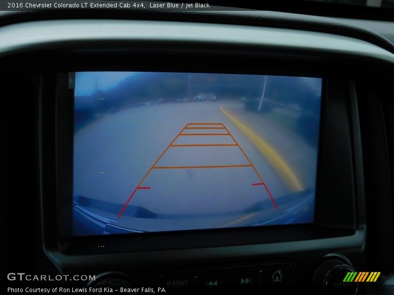 Laser Blue / Jet Black 2016 Chevrolet Colorado LT Extended Cab 4x4