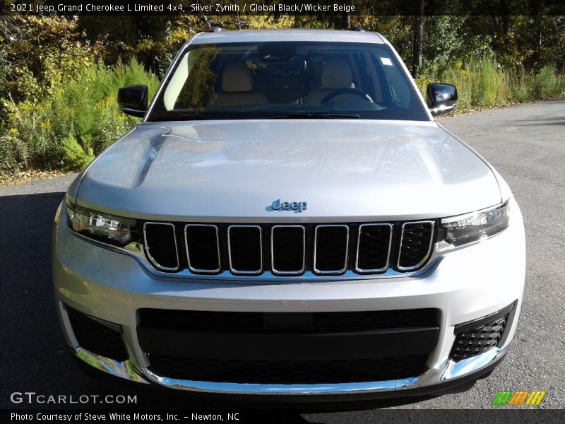 Silver Zynith / Global Black/Wicker Beige 2021 Jeep Grand Cherokee L Limited 4x4