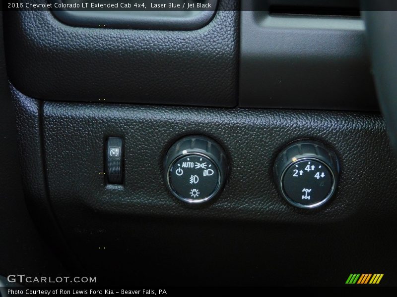 Laser Blue / Jet Black 2016 Chevrolet Colorado LT Extended Cab 4x4