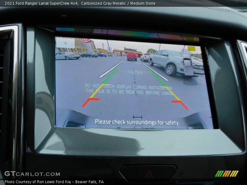 Carbonized Gray Metallic / Medium Stone 2021 Ford Ranger Lariat SuperCrew 4x4