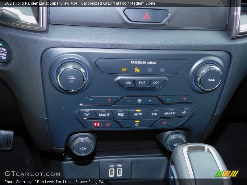 Carbonized Gray Metallic / Medium Stone 2021 Ford Ranger Lariat SuperCrew 4x4