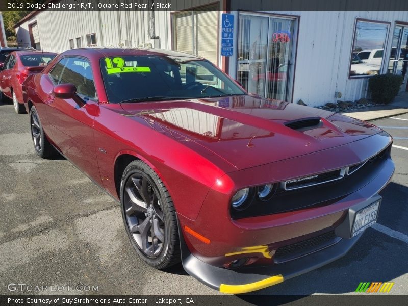 Octane Red Pearl / Black 2019 Dodge Challenger R/T