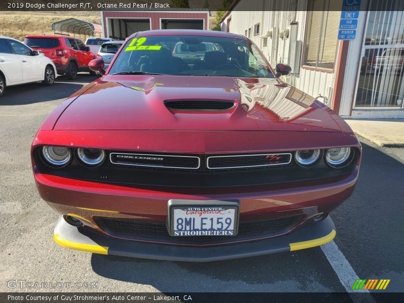 Octane Red Pearl / Black 2019 Dodge Challenger R/T