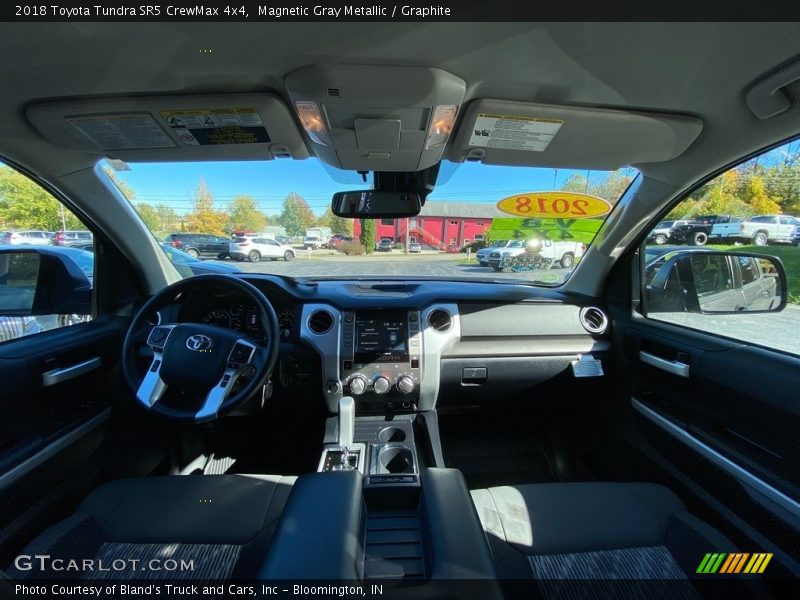 Magnetic Gray Metallic / Graphite 2018 Toyota Tundra SR5 CrewMax 4x4